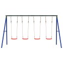 VidaXL Huśtawka ogrodowa z 4 siodełkami