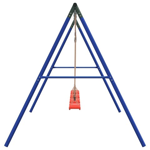 VidaXL Huśtawka ogrodowa z 4 siodełkami