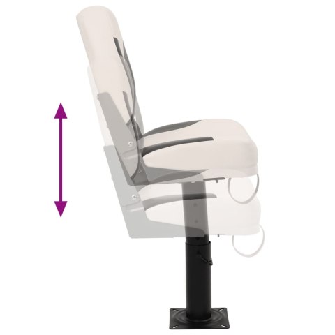 SKŁADANE SIEDZISKA DO ŁODZI 2 ZESTAW Z NISKIM OPARCIEM