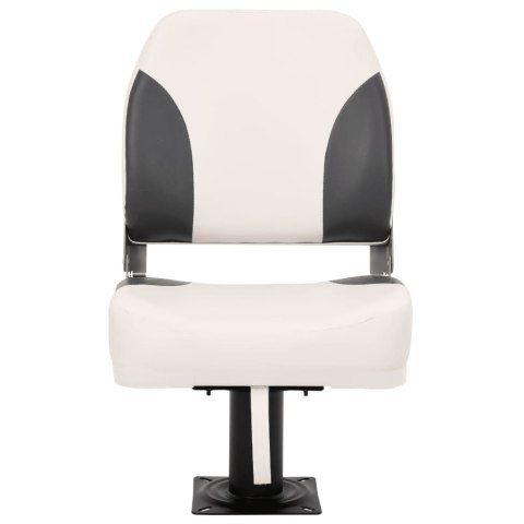 SKŁADANE SIEDZISKO DO ŁODZI 1 ZESTAW Z NISKIM OPARCIEM I PASEM