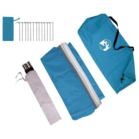 NAMIOT DO PRZYCZEPY KEMPINGOWEJ KAMPERA 285X255X245CM TAFTA PRZEDSIONEK