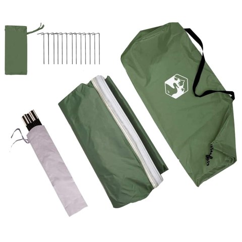 NAMIOT DO PRZYCZEPY KEMPINGOWEJ KAMPERA 285X255X245CM TAFTA PRZEDSIONEK