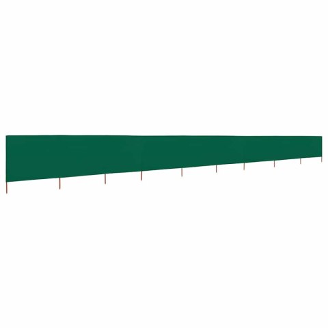 PARAWAN 9-SKRZYDŁOWY Z TKANINY 1200X120CM ZIELONY