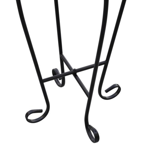 STOLIK BOCZNY Z MOZAIKOWYM BLATEM TERAKOTA