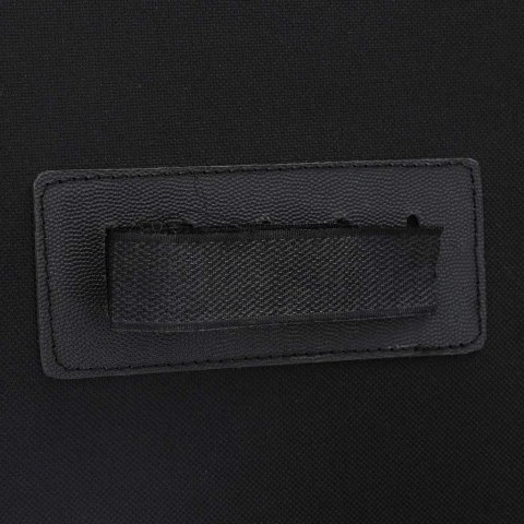 VidaXL Torba rowerowa Czarny 40 x 18.5 x 35 cm Poliester