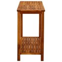 OGRODOWY STOLIK KONSOLOWY 110X40X75CM LITE DREWNO AKACJOWE