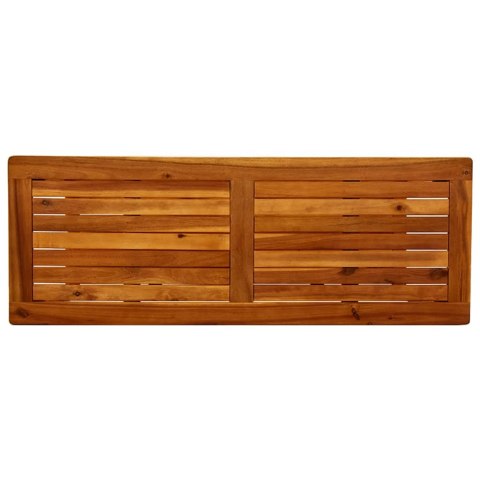 OGRODOWY STOLIK KONSOLOWY 110X40X75CM LITE DREWNO AKACJOWE