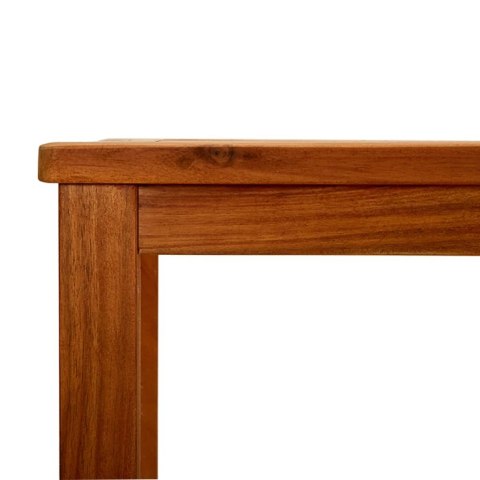 OGRODOWY STOLIK KONSOLOWY 110X40X75CM LITE DREWNO AKACJOWE