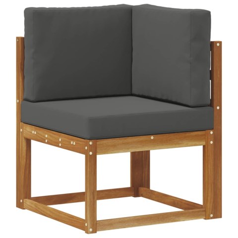 VidaXL Zestaw sof na zewnątrz 10 pcs Naturalny i Antracytowy