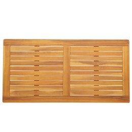 VidaXL Blat stołu Olej Naturalny 110 x 55 x 2 cm Lite Drewno Akacji