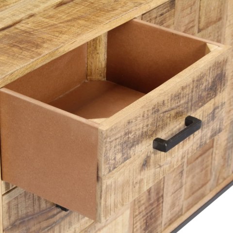 KOMODA 88X30X71 CM LITE DREWNO MANGO SZAFKA RETRO LOFT RĘCZNIE WYKONANA UNIKAT