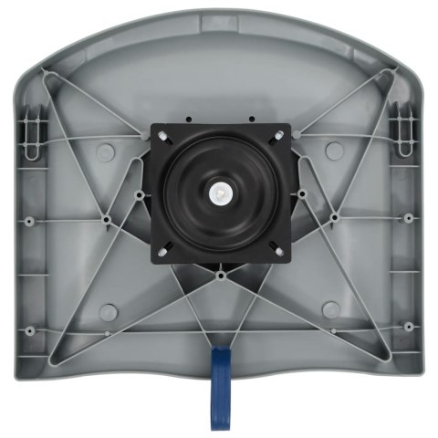 SKŁADANE SIEDZISKO DO ŁODZI 2-CZ. Z NIEBIESKO-BIAŁĄ PODUSZKĄ