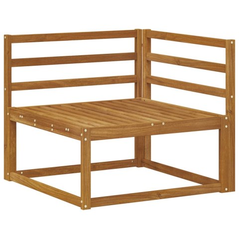 VidaXL Zestaw sof na zewnątrz 5 Sztuka Naturalny Lite Drewno Akacji