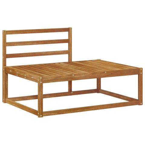 VidaXL Zestaw sof na zewnątrz 5 Sztuka Naturalny Lite Drewno Akacji