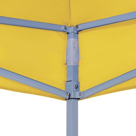 DACH DO NAMIOTU IMPREZOWEGO 2X2 M ŻÓŁTY 270G/M²
