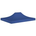 DACH DO NAMIOTU IMPREZOWEGO 4,5X3 M NIEBIESKI 270G/M²