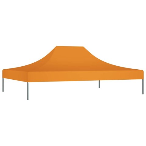 DACH DO NAMIOTU IMPREZOWEGO 4,5X3 M POMARAŃCZOWY 270G/M²