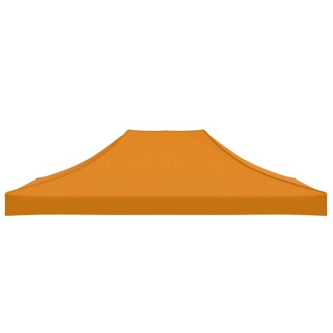 DACH DO NAMIOTU IMPREZOWEGO 4,5X3 M POMARAŃCZOWY 270G/M²