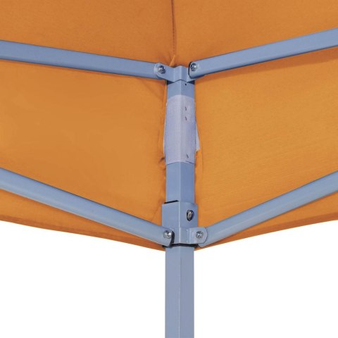 DACH DO NAMIOTU IMPREZOWEGO 4,5X3 M POMARAŃCZOWY 270G/M²