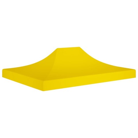 DACH DO NAMIOTU IMPREZOWEGO 4,5X3 M ŻÓŁTY 270G/M²