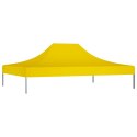 DACH DO NAMIOTU IMPREZOWEGO 4,5X3 M ŻÓŁTY 270G/M²
