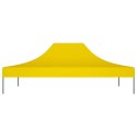 DACH DO NAMIOTU IMPREZOWEGO 4,5X3 M ŻÓŁTY 270G/M²