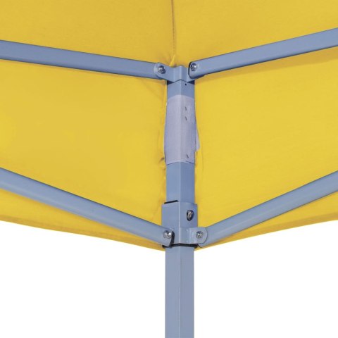 DACH DO NAMIOTU IMPREZOWEGO 4,5X3 M ŻÓŁTY 270G/M²