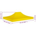DACH DO NAMIOTU IMPREZOWEGO 4,5X3 M ŻÓŁTY 270G/M²