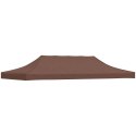 DACH DO NAMIOTU IMPREZOWEGO 6X3 M BRĄZOWY 270G/M²