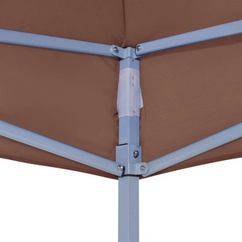 DACH DO NAMIOTU IMPREZOWEGO 6X3 M BRĄZOWY 270G/M²