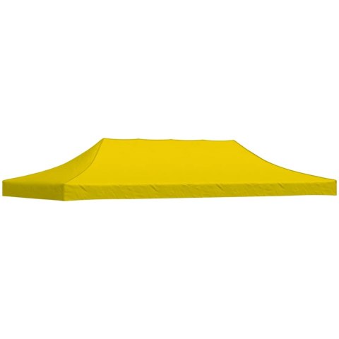 DACH DO NAMIOTU IMPREZOWEGO 6X3 M ŻÓŁTY 270G/M²