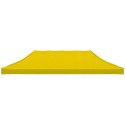 DACH DO NAMIOTU IMPREZOWEGO 6X3 M ŻÓŁTY 270G/M²