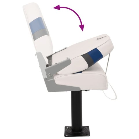 FOTEL DO ŁODZI Z OBROTOWĄ O 360° PODSTAWĄ