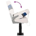FOTELE DO ŁODZI 2 SZT. Z OBROTOWĄ O 360° PODSTAWĄ Z REGULACJĄ