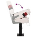 FOTELE DO ŁODZI 2 SZT. Z OBROTOWĄ O 360° PODSTAWĄ Z REGULACJĄ