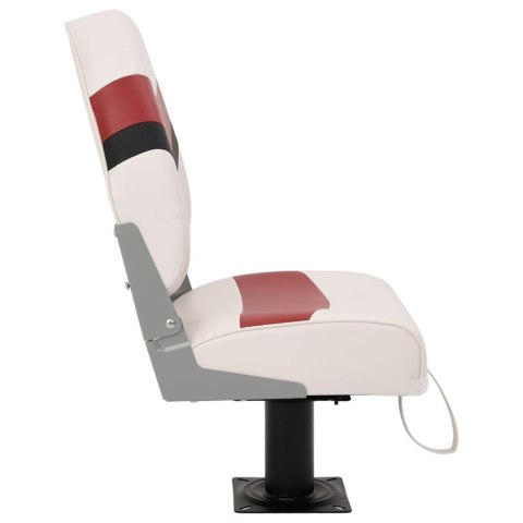 FOTELE DO ŁODZI 2 SZT. Z OBROTOWĄ O 360° PODSTAWĄ