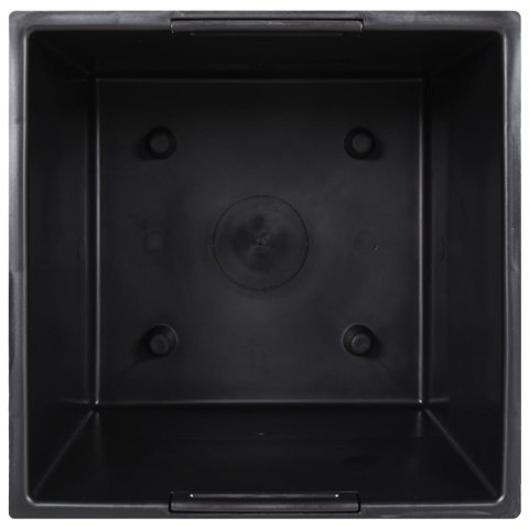 DONICA ANTRACYT 195X100X45CM STAL GALWANIZOWANA