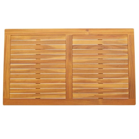 BLAT STOŁU OLEJ NATURALNY 120X70X2CM LITE DREWNO AKACJI