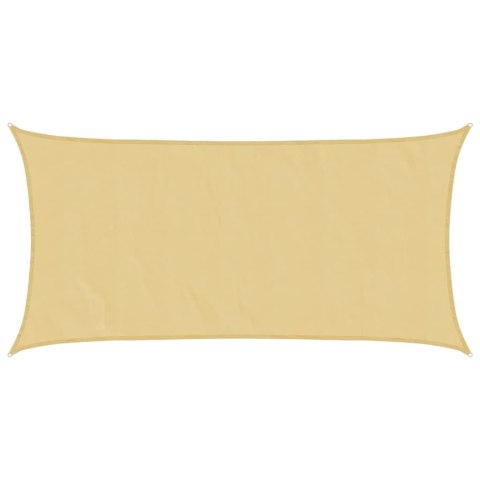 ŻAGIEL PRZECIWSŁONECZNY PIASKOWY 6X3 M 100% POLIESTER