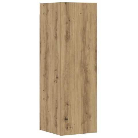 6-CZ. ZESTAW SZAFEK TV DĄB ARTISAN MATERIAŁ DREWNOPOCHODNY