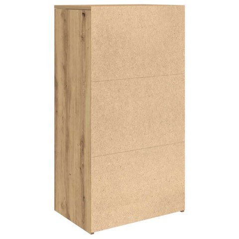 KOMODA Z 6 SZUFLADAMI DĄB ARTISAN 50X34X96CM
