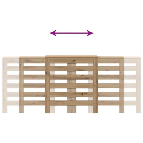 OSŁONA NA GRZEJNIK DĄB ARTISAN 205X21,5X83,5CM