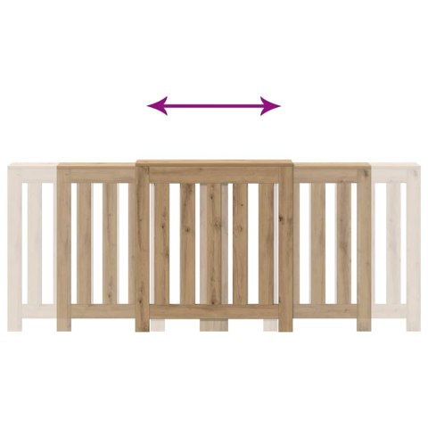 OSŁONA NA GRZEJNIK DĄB ARTISAN 205X21,5X83,5CM