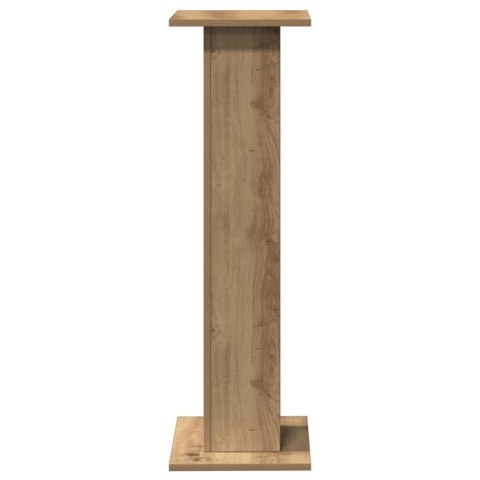 PODSTAWKI POD GŁOŚNIKI 2 SZT. DĄB ARTISAN 30X30X95CM