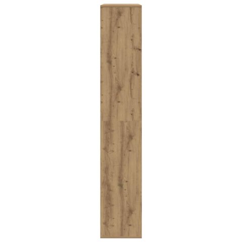 REGAŁ DĄB ARTISAN 100X33X187,5CM MATERIAŁ DREWNOPOCHODNY