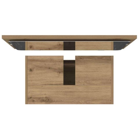 2-CZĘŚCIOWY ZESTAW MEBLI ŁAZIENKOWYCH DĄB ARTISAN