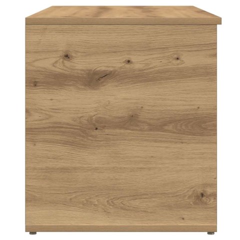 SKRZYNIA DĄB ARTISAN 84X42X46CM MATERIAŁ DREWNOPOCHODNY