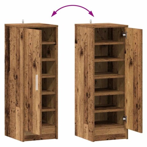 SZAFKA NA BUTY DĄB ARTISAN 32X35X92CM