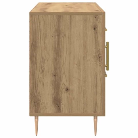 KOMODA DĄB ARTISAN 100X36X60CM MATERIAŁ DREWNOPOCHODNY