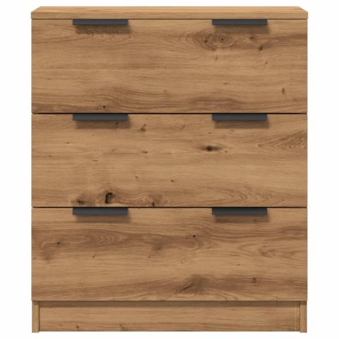 KOMODA DĄB ARTISAN 60X30X70CM MATERIAŁ DREWNOPOCHODNY